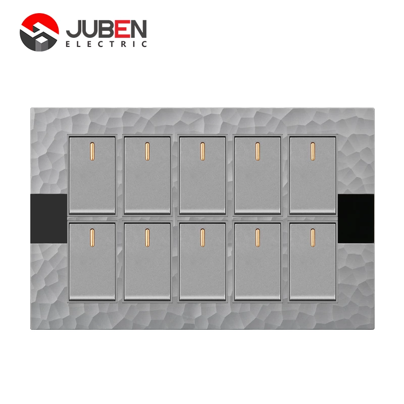 10 GANG 1 WAY SWITCH