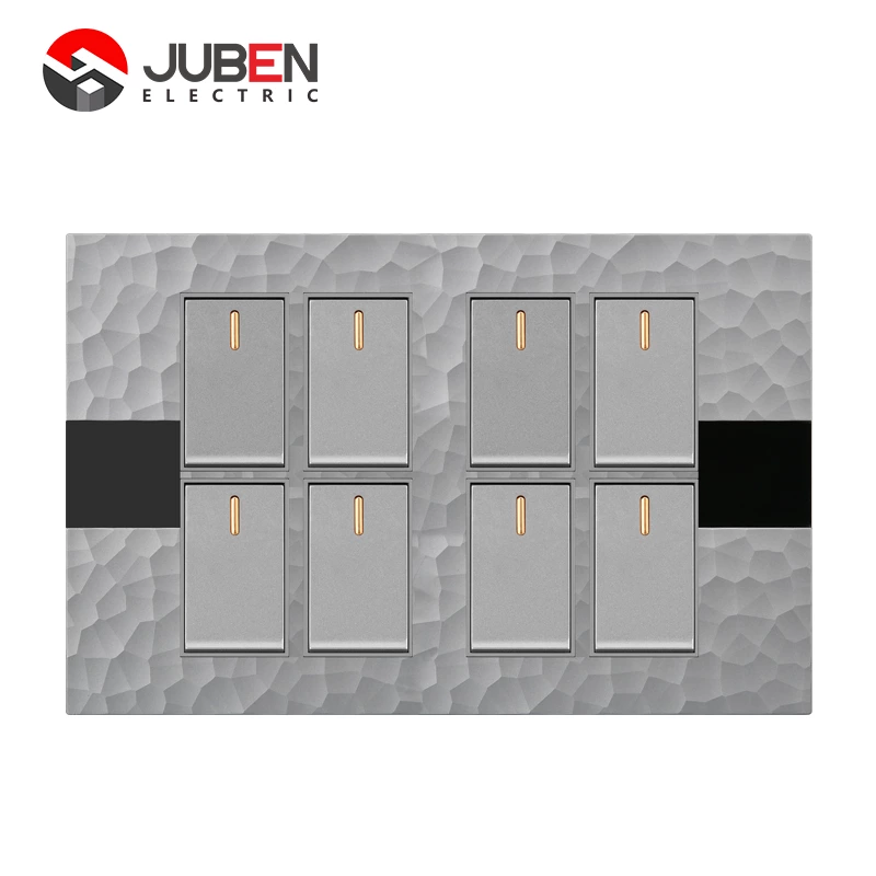 8 GANG 1 WAY SWITCH