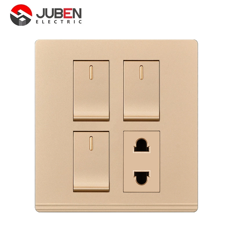 3 GANG 1 SOCKET