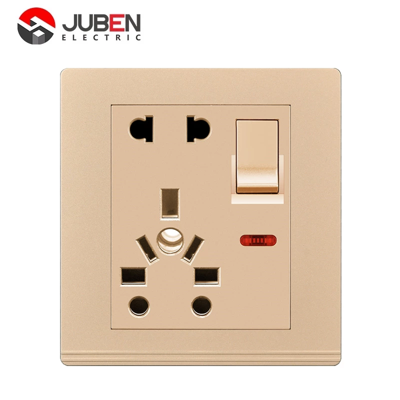 1 GANG UNIVERSAL SOCKET WITH INDICATOR
