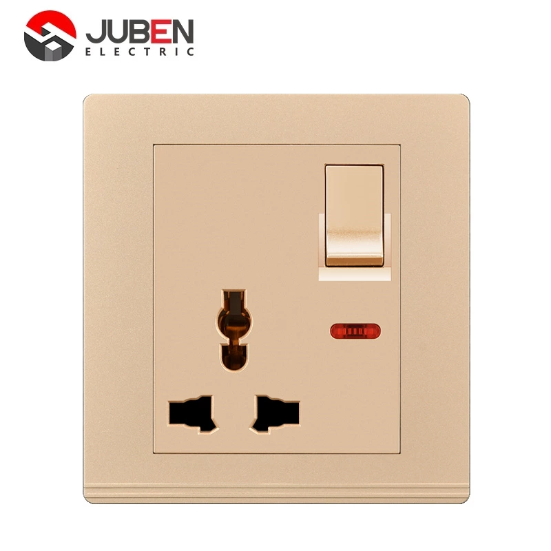 1 GANG MF SOCKET WITH INDICATOR