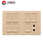 7 GANG 1 SOCKET