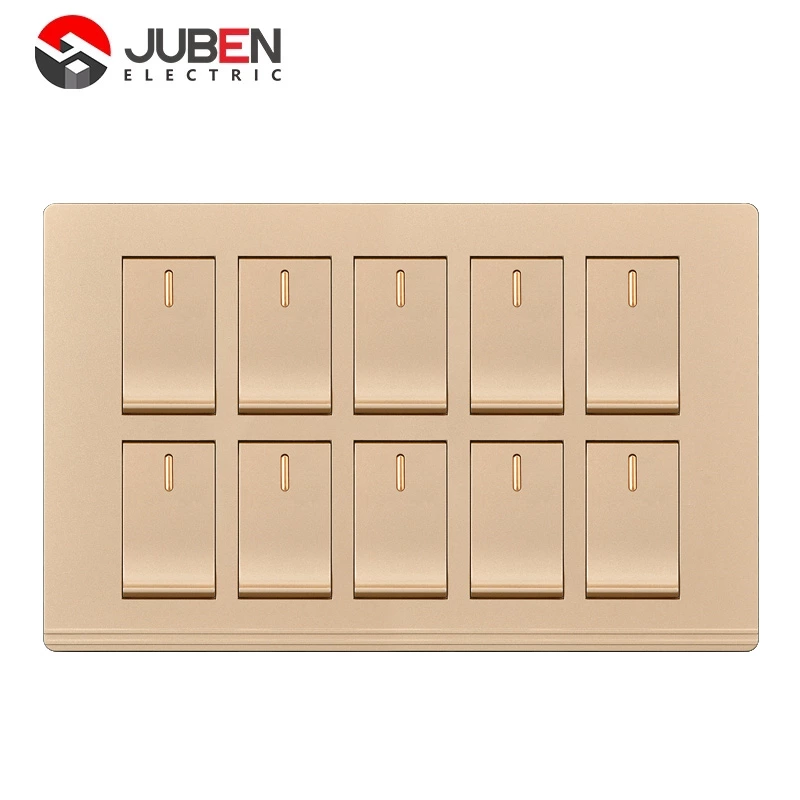 10 GANG 1 WAY SWITCH