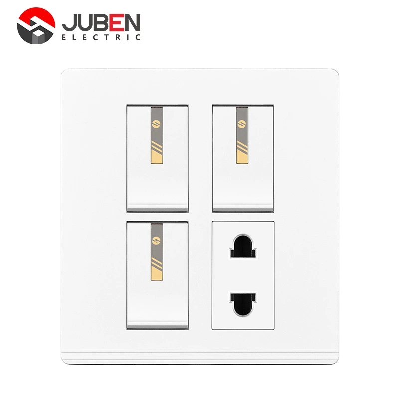 3 GANG 1 SOCKET