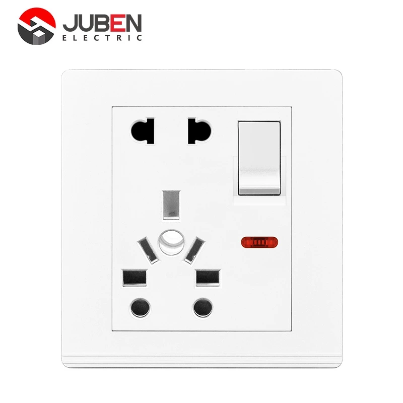 1 GANG UNIVERSAL SOCKET WITH INDICATOR