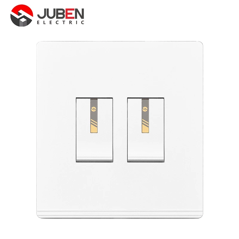 2 GANG 1 WAY SWITCH