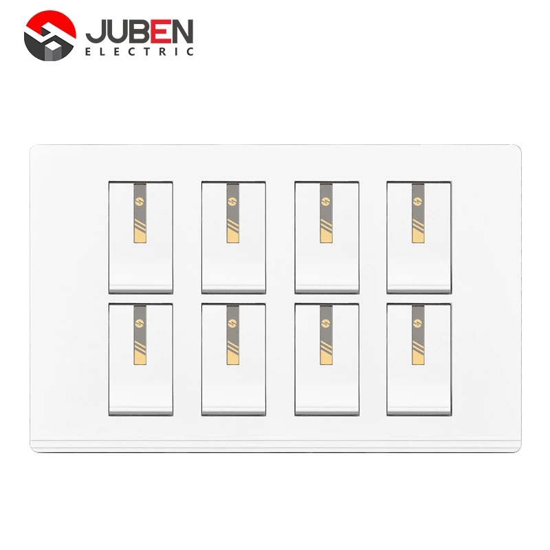 8 GANG 1 WAY SWITCH