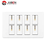 8 GANG 1 WAY SWITCH