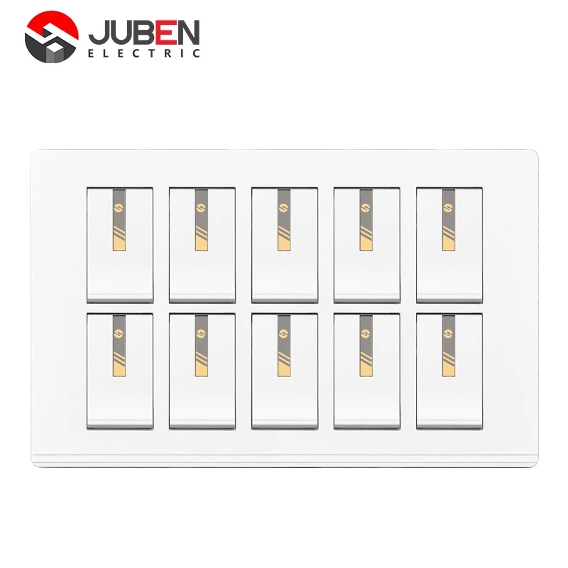 10 GANG 1 WAY SWITCH