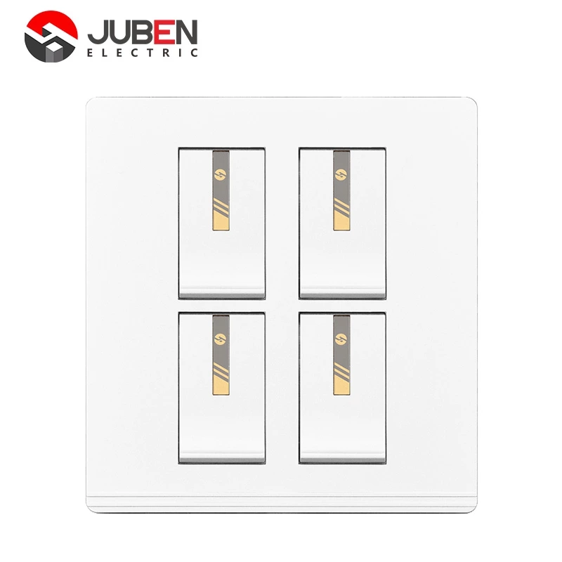 4 GANG 1 WAY SWITCH