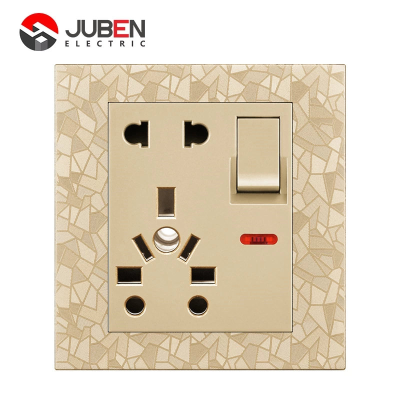1 GANG UNIVERSAL SOCKET WITH INDICATOR