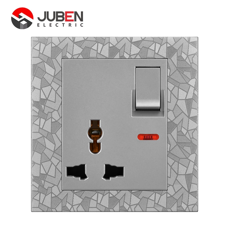 1 GANG MF SOCKET WITH INDICATOR