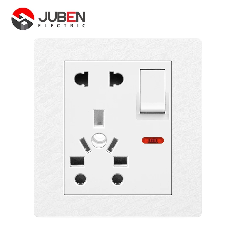 1 GANG UNIVERSAL SOCKET WITH INDICATOR