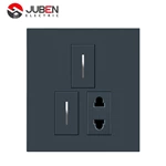 2 GANG 1 SOCKET