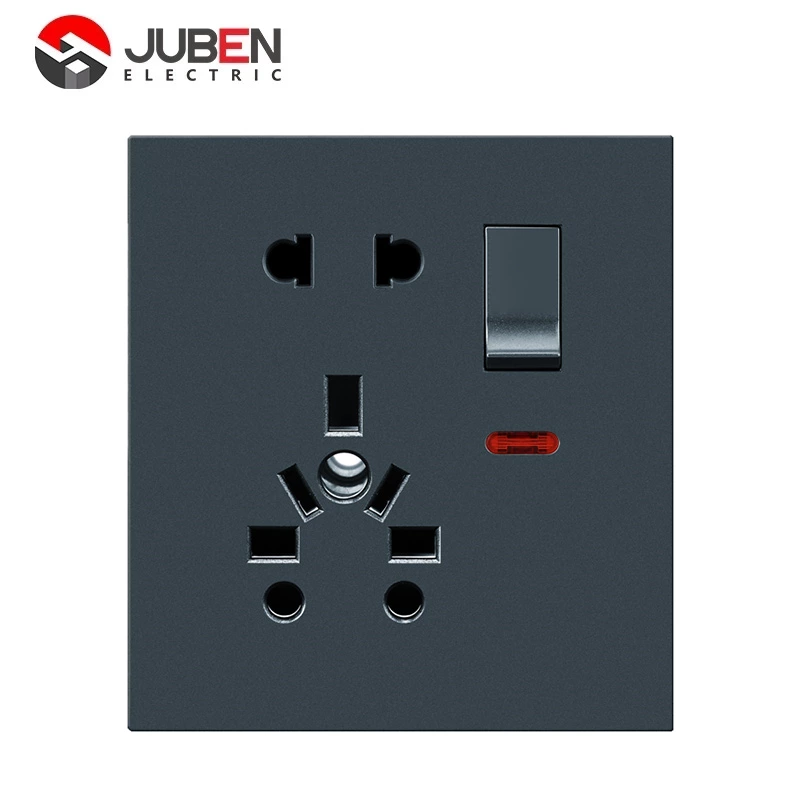 1 GANG UNIVERSAL SOCKET WITH INDICATOR