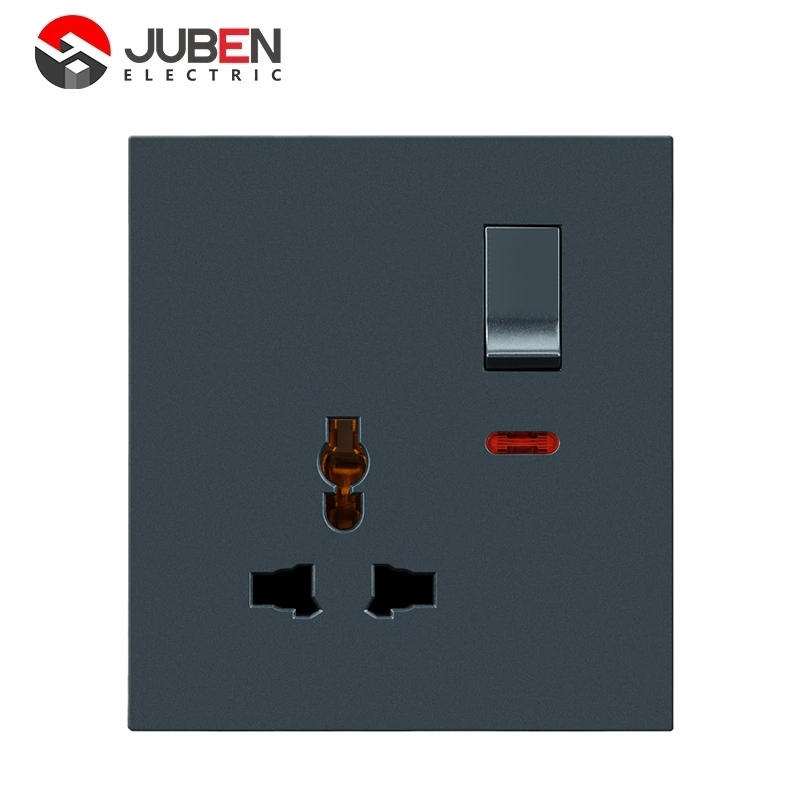 1 GANG MF SOCKET WITH INDICATOR