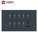 9 GANG 1 SOCKET