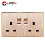 DOUBLE 13A SWITCHED SOCKET WITH LIGHT