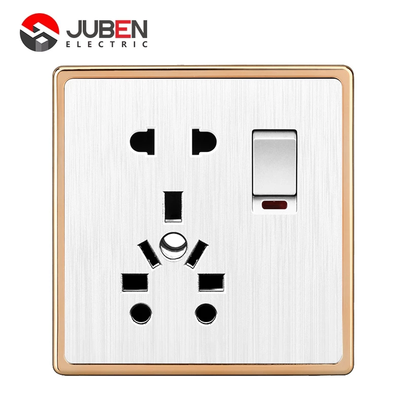 1 GANG UNIVERSAL SOCKET WITH INDICATOR