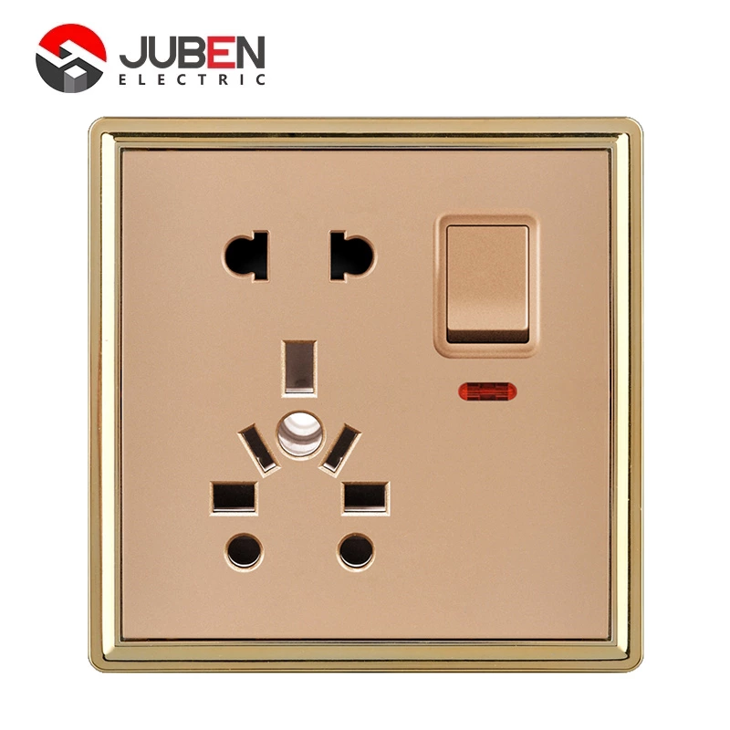 1 GANG UNIVERSAL SOCKET WITH INDICATOR