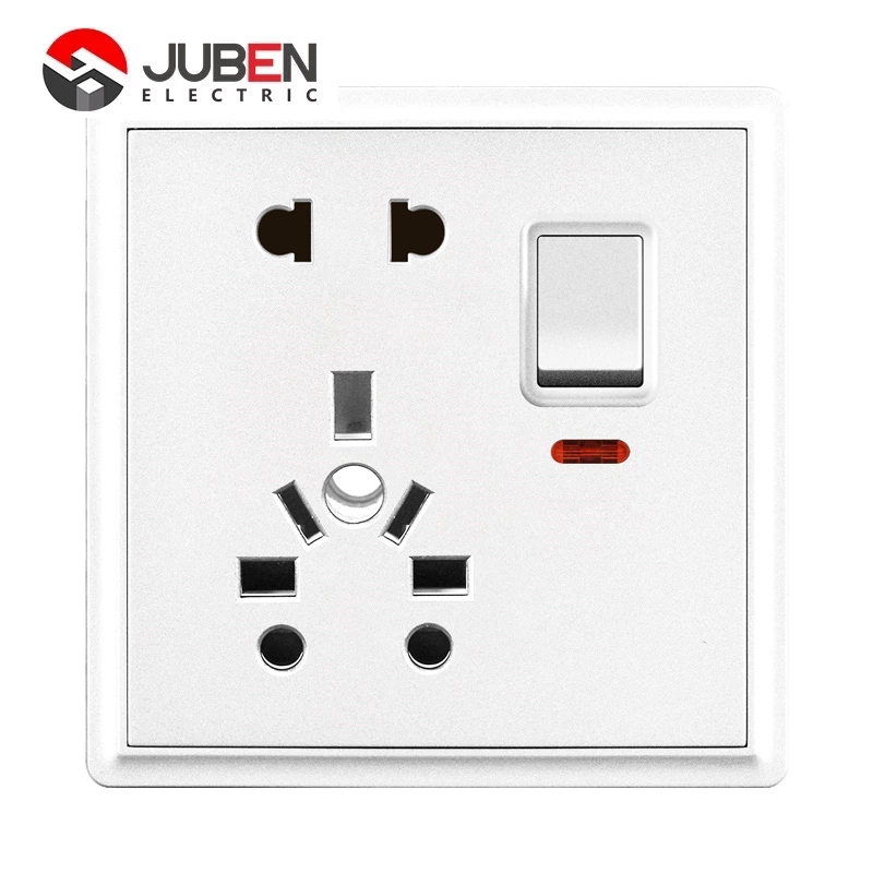 1 GANG UNIVERSAL SOCKET WITH INDICATOR