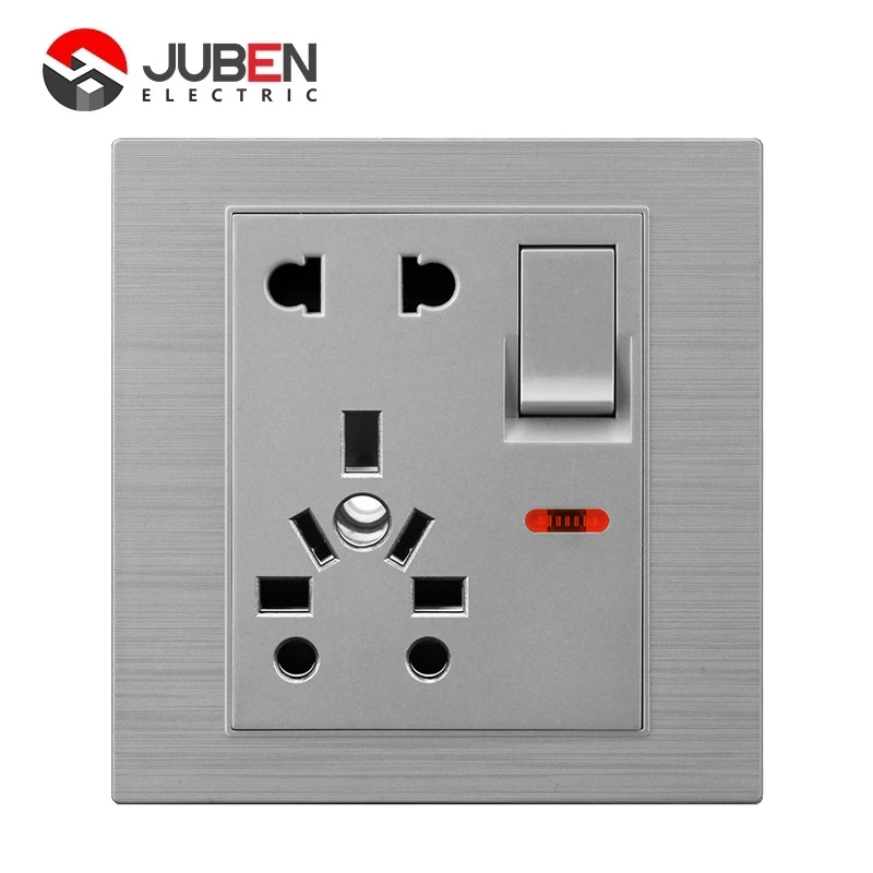 1 GANG UNIVERSAL SOCKET WITH INDICATOR