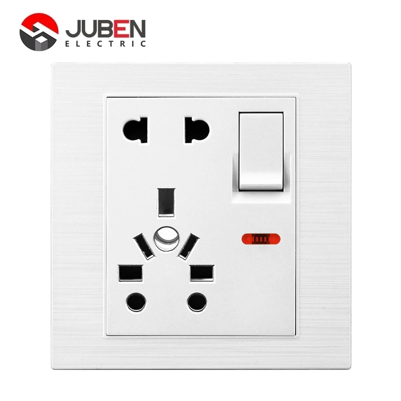 1 GANG UNIVERSAL SOCKET WITH INDICATOR