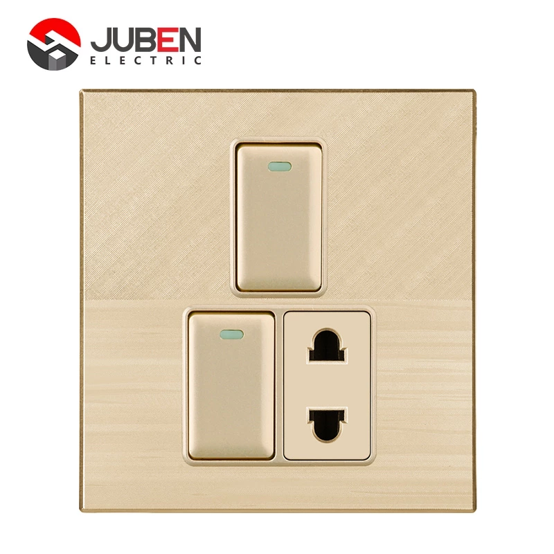 2 GANG 1 SOCKET