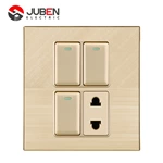 3 GANG 1 SOCKET