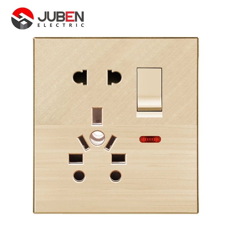 1 GANG UNIVERSAL SOCKET WITH INDICATOR