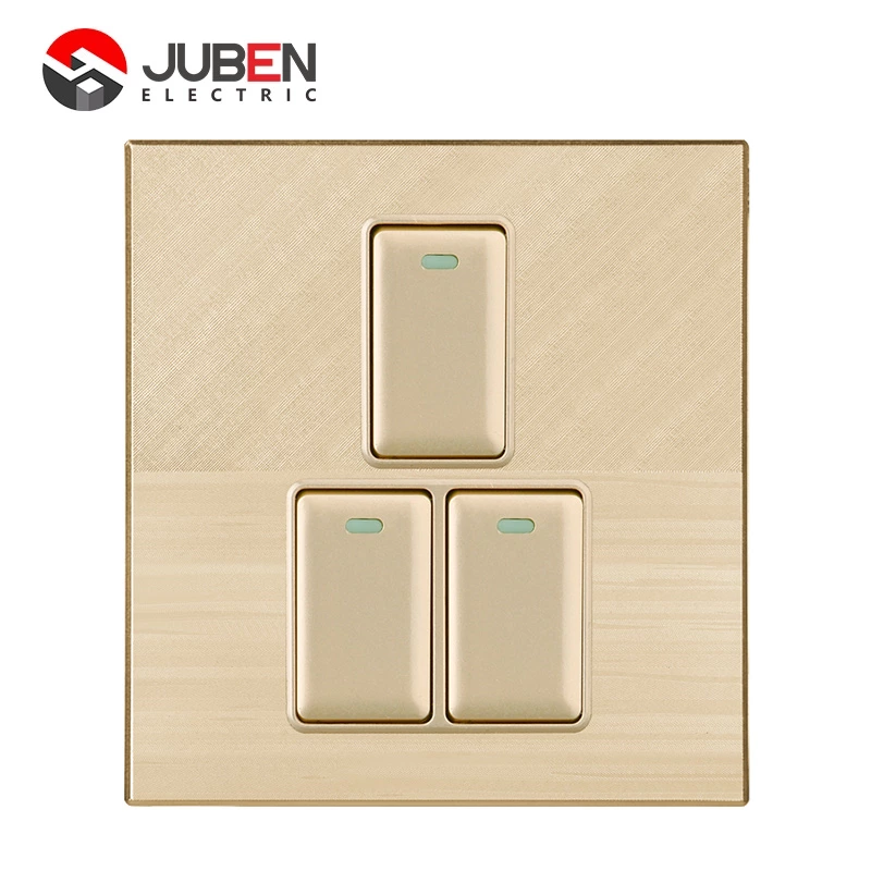 3 GANG 1 WAY SWITCH