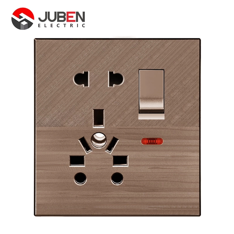 1 GANG UNIVERSAL SOCKET WITH INDICATOR