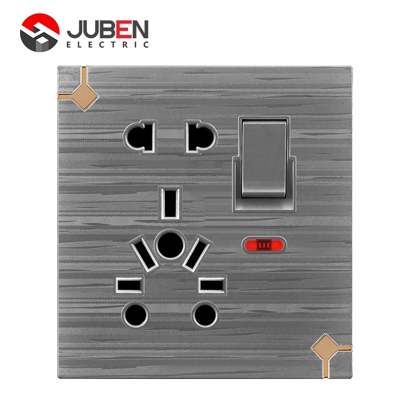 1 GANG UNIVERSAL SOCKET WITH INDICATOR