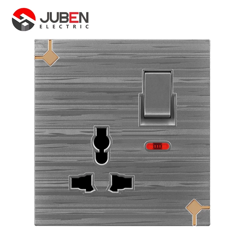 1 GANG MF SOCKET WITH INDICATOR