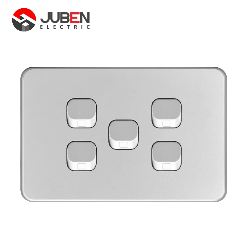 10AX250V ~ 5 GANG 2 WAY SWITCH