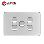 10AX250V ~ 5 GANG 2 WAY SWITCH