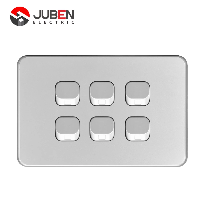 10AX250V ~ 6 GANG 2 WAY SWITCH