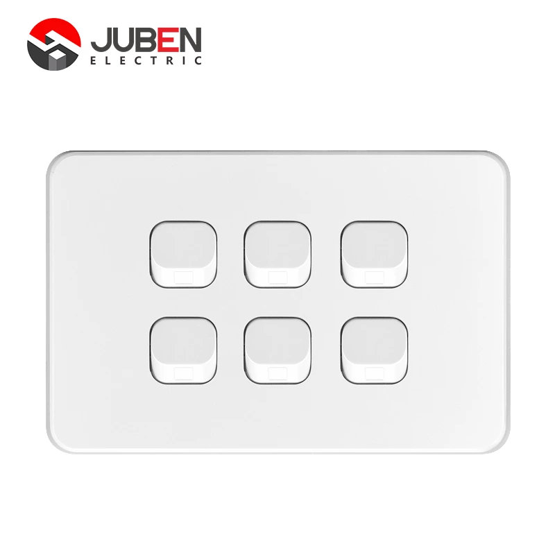 10AX250V ~ 6 GANG 2 WAY SWITCH