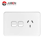 10A HORIZONTAL SINGLE POWER POINT WITH EXTRA SWITCH