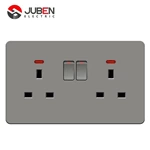 DOUBLE 13A WAITCHED SOCKET WITH LIGHT