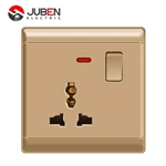 SINGLE13A MUILTL SWITCHED SOCKET WITH LIGHT
