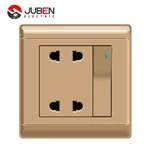 A SINGLE CONTROL SWITCH AND FOUR HOLE SOCKET